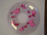 Pink Butterflies Spoke Guards
